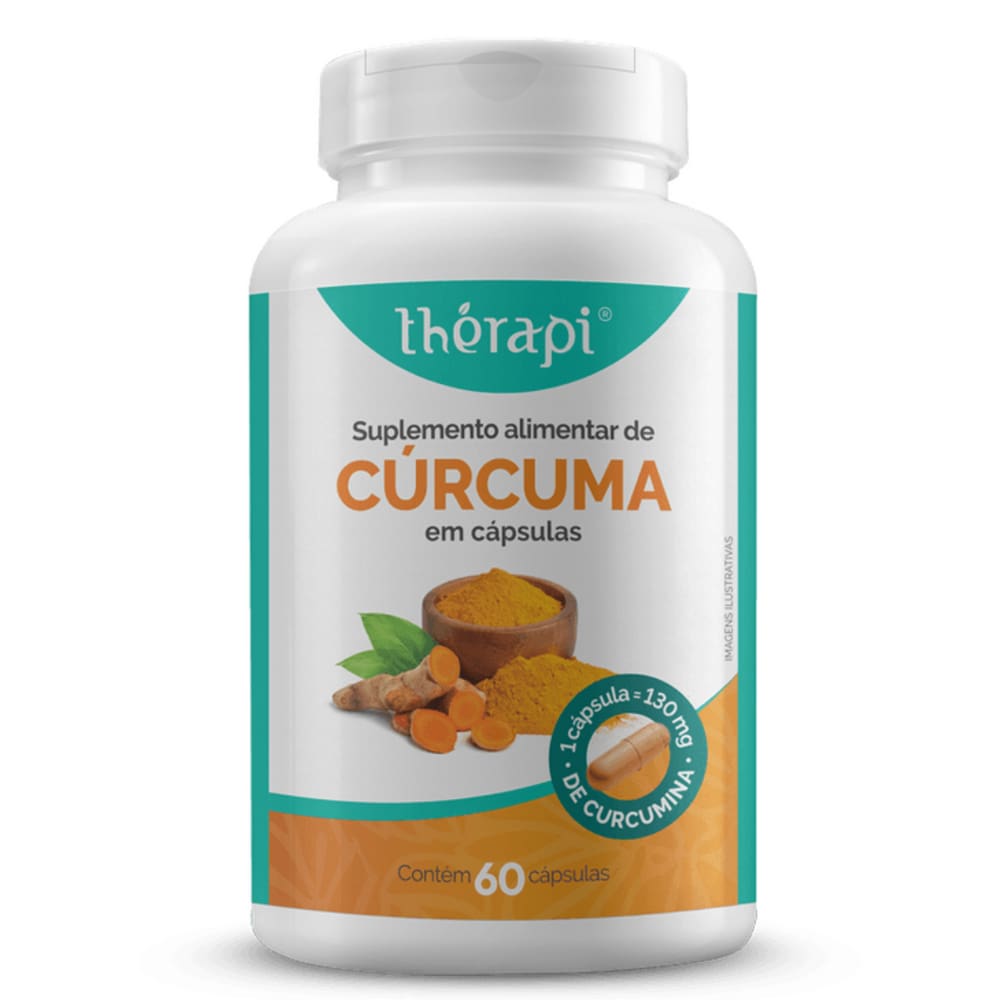 Curcuma Em Capsulas 500 Mg X 60Cap. Therapi