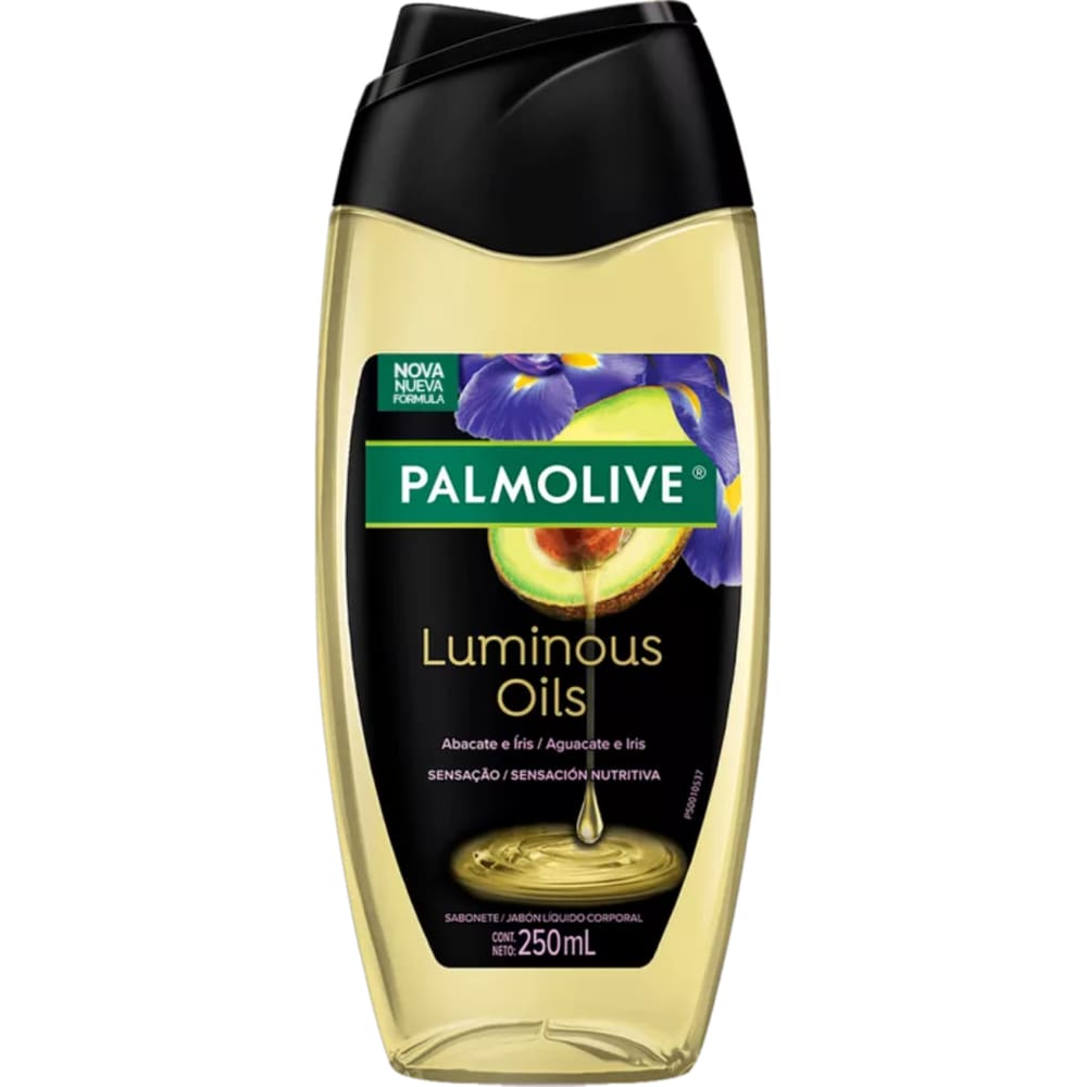 Sabonete Líquido Palmolive Luminous Oils Abacate e Íris Sensação Nutritiva 250ml