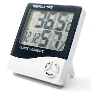 Higrômetro Digital Medição Inteligente Temperatura E Umidade