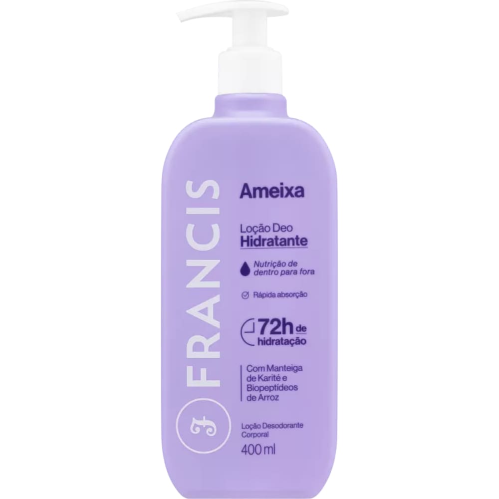 Hidratante Francis Ameixa Lilás 400ml