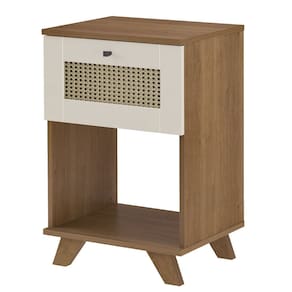 Mesa De Apoio 1 Gaveta 64 cm 4673 Cinamomo Off White ARLY