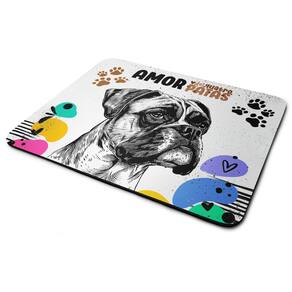 Mouse Pad Amor de quatro patas - Cachorro Boxer