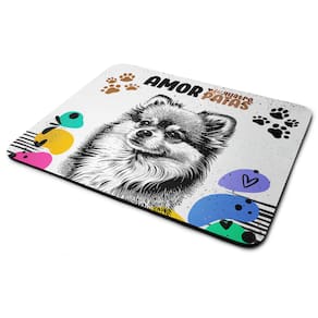 Mouse Pad Amor de quatro patas - Cachorro Lulu Spitz