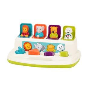 Pop-Up Pals de desenvolvimento de causa e efeito de Toy Battat 18M+