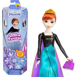 Boneca fashion Mattel Disney Frozen Anna com 11 surpresas