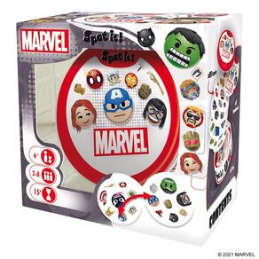Jogo de cartas Zygomatic Spot It! Emojis da Marvel Super-heróis da Marvel