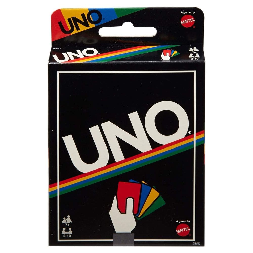 Jogo de cartas Mattel Games UNO Retro Edition