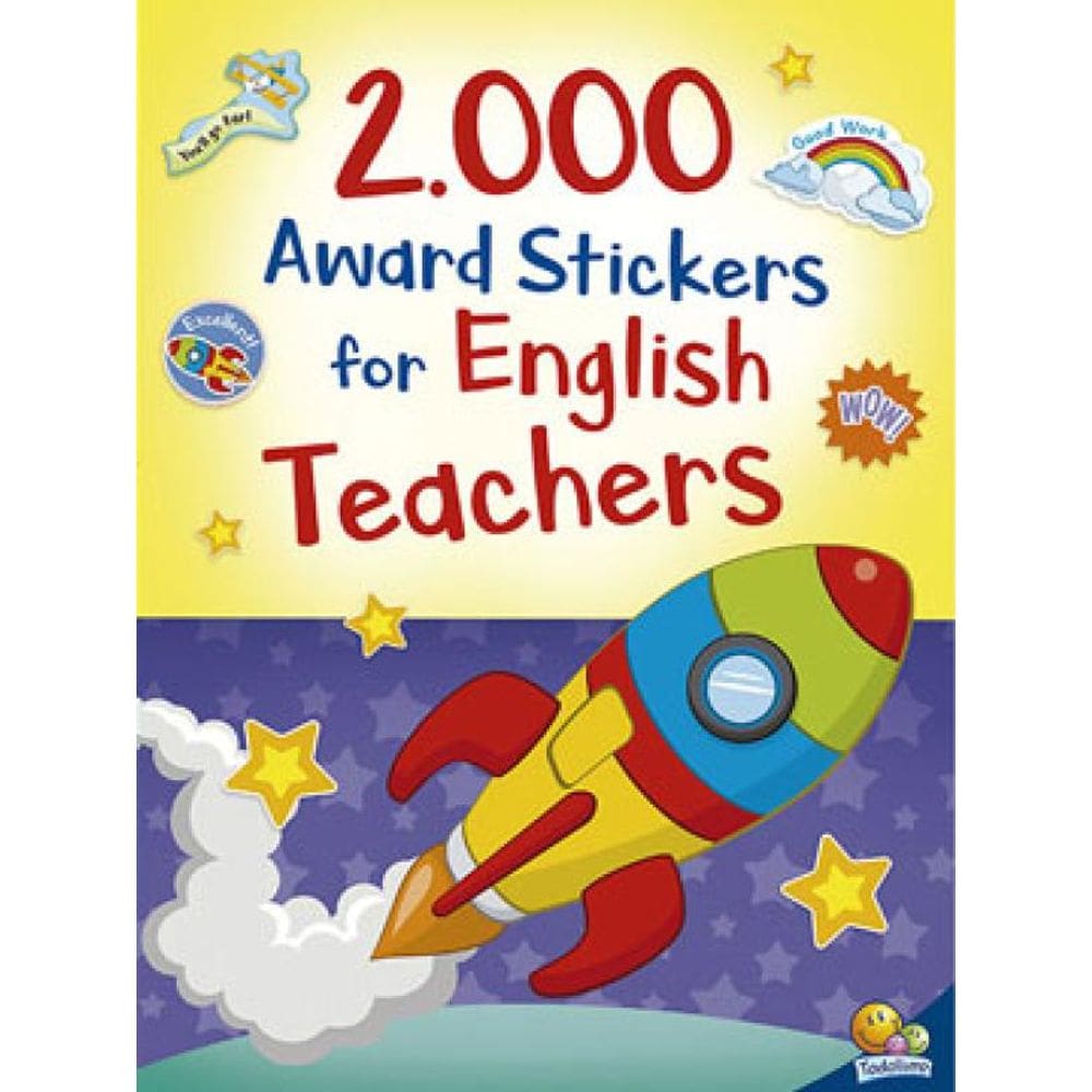 2000 Award Stickers For English Teachers