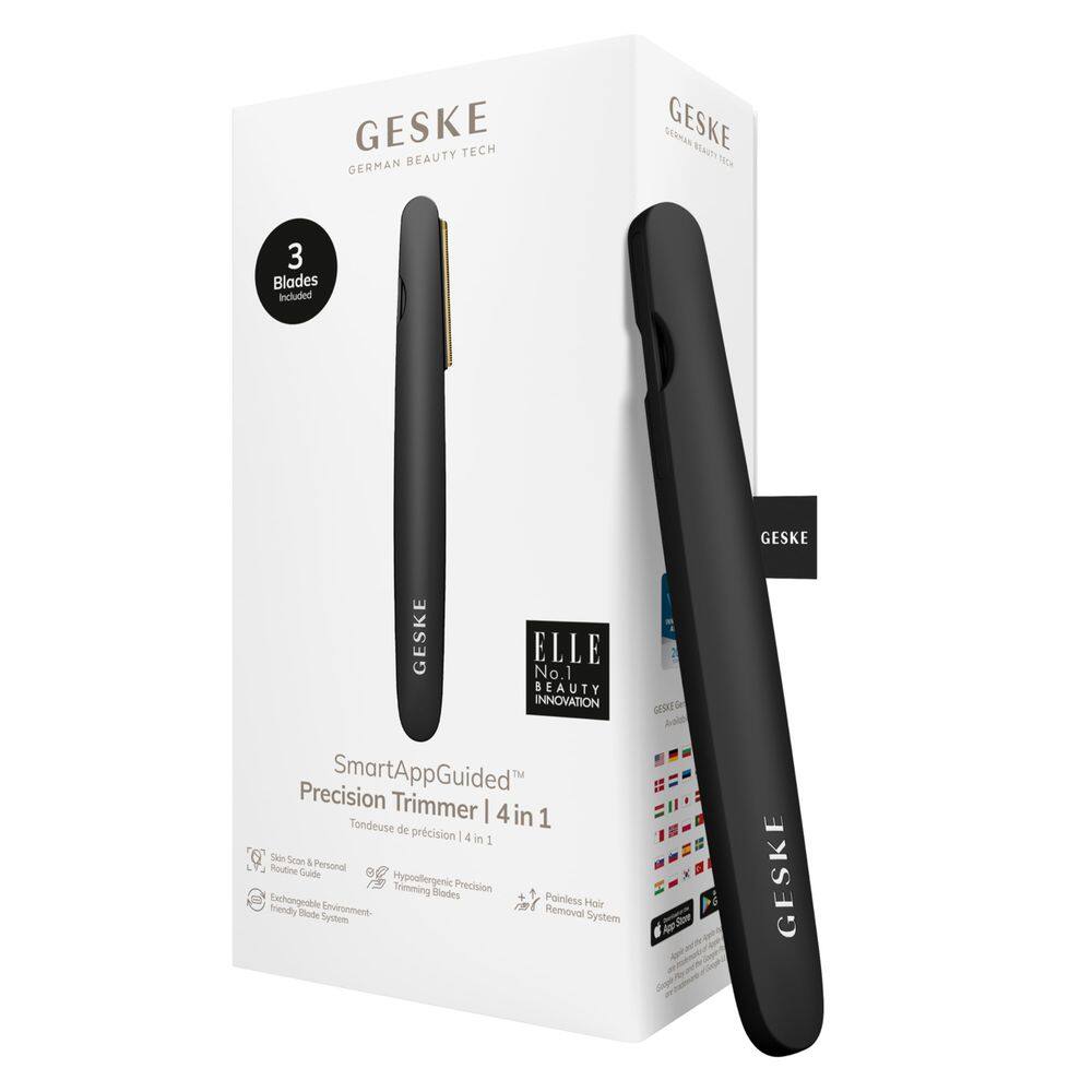 Removedor de pelos higiênico indolor Precision Trimmer GESKE 4 em 1