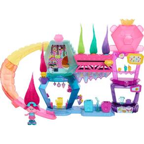 Conjunto de jogos Mattel DreamWorks Trolls Mount Rageous com Rainha Poppy