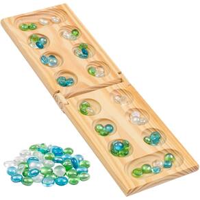 Jogo de tabuleiro Mancala Regal Games Fun Classic Wooden Board