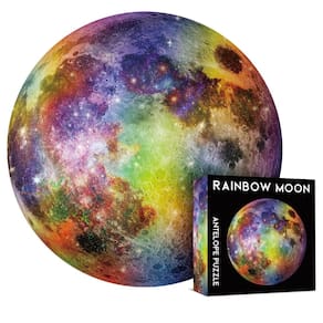 Quebra-cabeça ANTELOPE Rainbow Moon 1000 peças para adultos