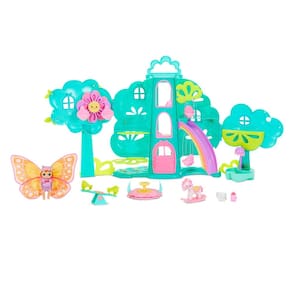 Conjunto de brinquedos Baby Born Surprise Treehouse com mais de 20 surpresas e boneca