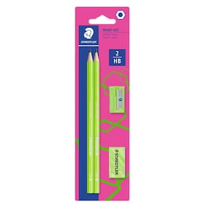 Lápis HB Wopex Neon com Apontador Staedtler