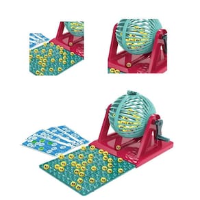 Brinquedo Jogo De Bingo Roleta Cartelas Bolinhas Brinquedos