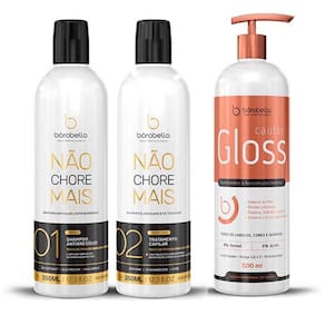 Kit Progressiva Not Cry More e Cauter Gloss Borabella
