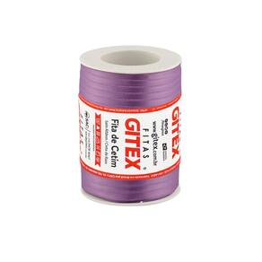 Fita Cetim 100 Metros 7mm 100% Poliéster Lavanda