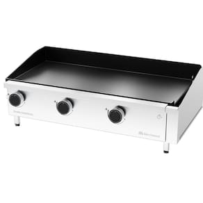 Chapa para Lanches a Gás Linha Comercial 80 x 40 cm 3 Queimadores Marchesoni