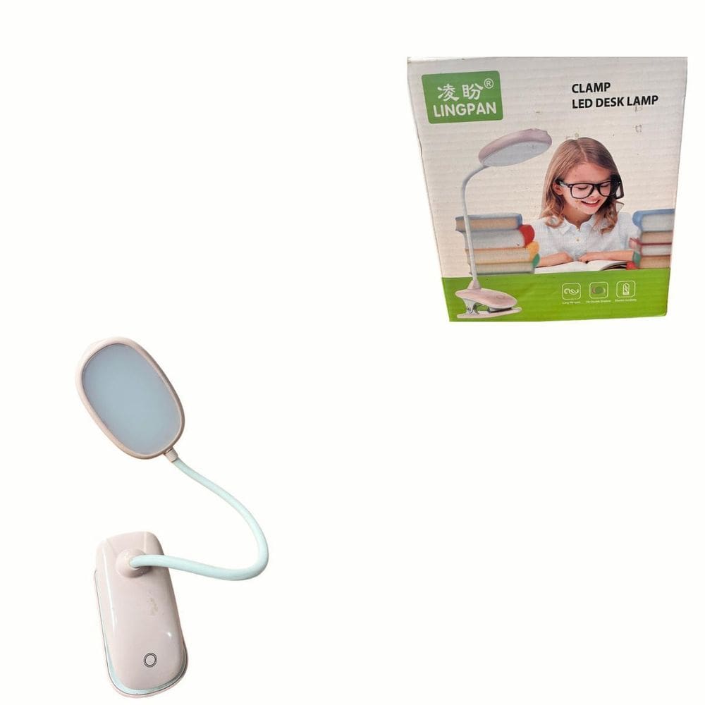 Luminária De Mesa Led Com Braçadeira