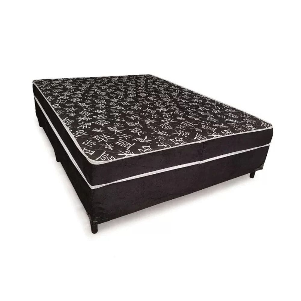 Cama Box Conjugado Ortopédico Solteiro Uni Dream - Santo Box