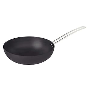 Wok Churrasco Tramontina em Alumínio Anodizado com Cabo de Aço Inox 24 cm 2,2 L 20848024