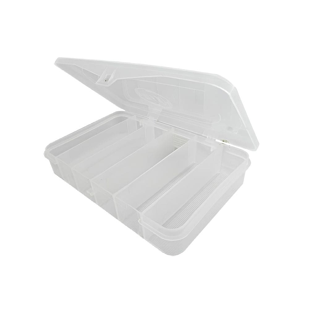 Estojo Pesca HI Industrial ES-06H-N 6 Divisões 20x13x3,8cm Polipropileno 150g