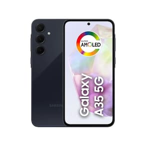 Usado: Samsung A35 256 GB Azul Escuro - Excelente