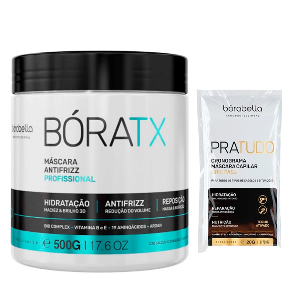 Bórabella Bóratx 19 Aminoácidos 500g - Alinha e Hidrata
