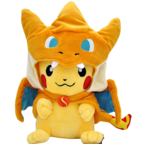 Brinquedo de pelúcia Sanmu Cartoon Pikachu Cos Charizard