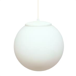 Lustre Pendente Taschibra Sfera M Branco E27 Bivolt
