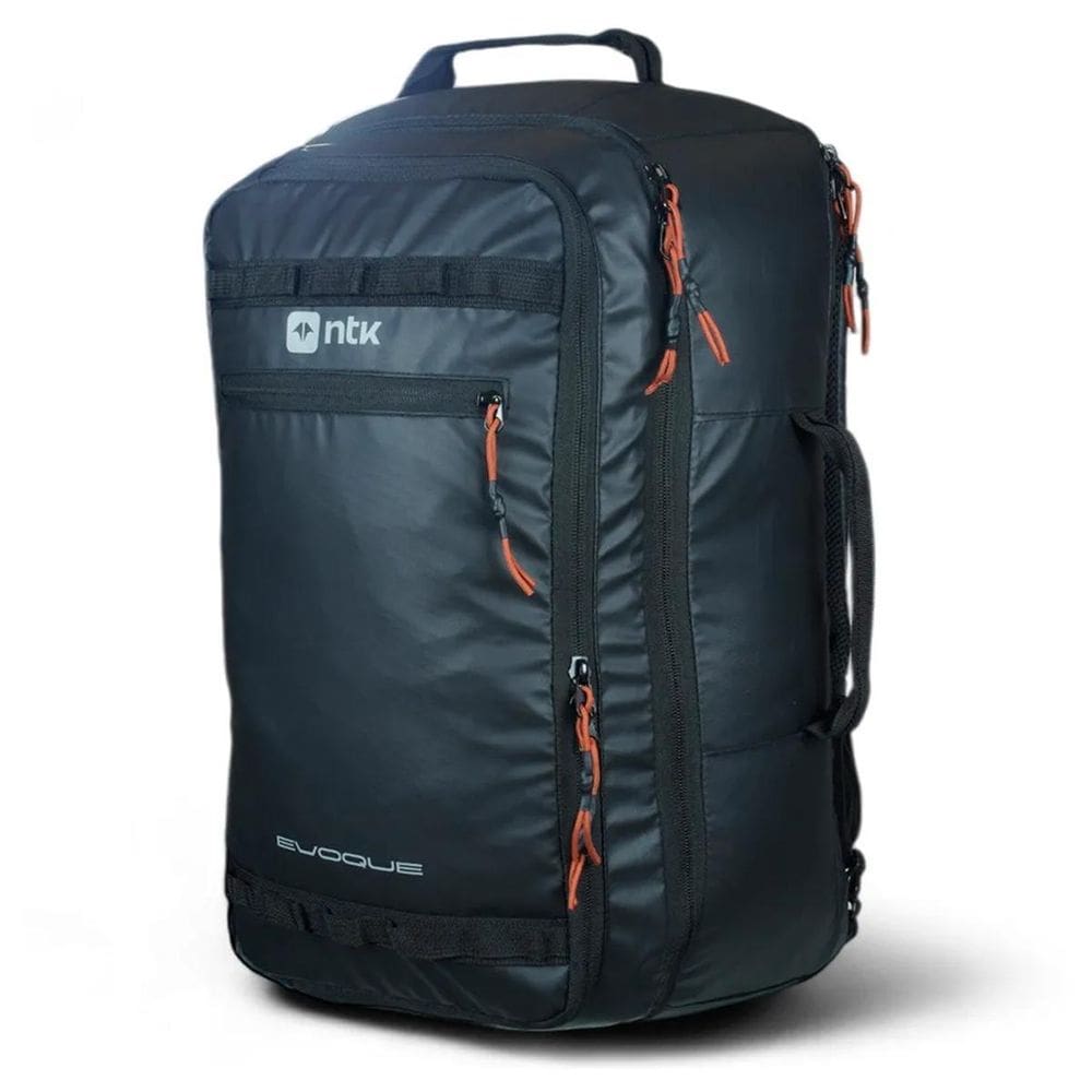 Mochila De Viagem Evoque 40L Polié/Lam Pu 600D Preta Nautika