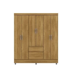 Guarda Roupa Ideal 6 Portas Plus Nature – Vila Rica Móveis