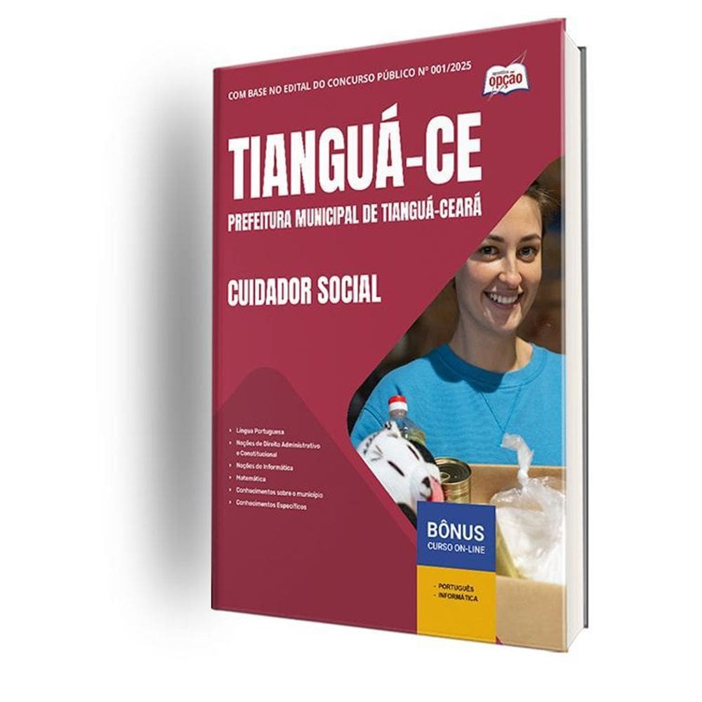Apostila Prefeitura De Tianguá Ce 2025 - Cuidador Social