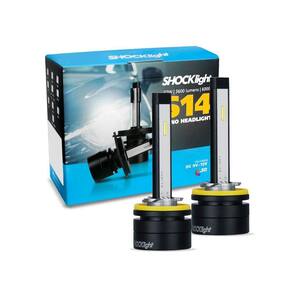 Kit Lâmpadas Super Led H27 S14 Nano 6000k Headlight 35w