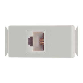 Modulo Tomada Rj11 Telefone Branco Aria Tramontina