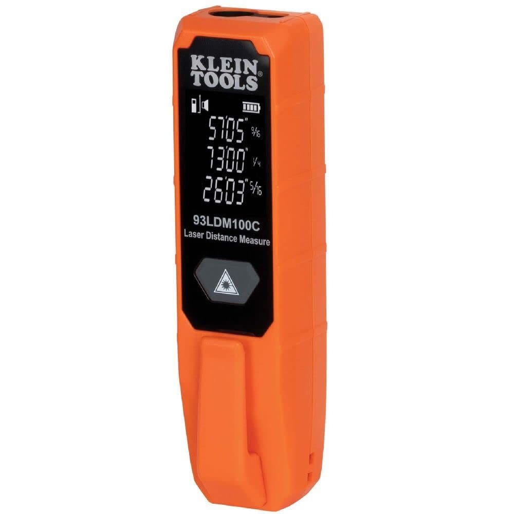 Medição de distância a laser Klein Tools 93LDM100C com alcance de 30 m
