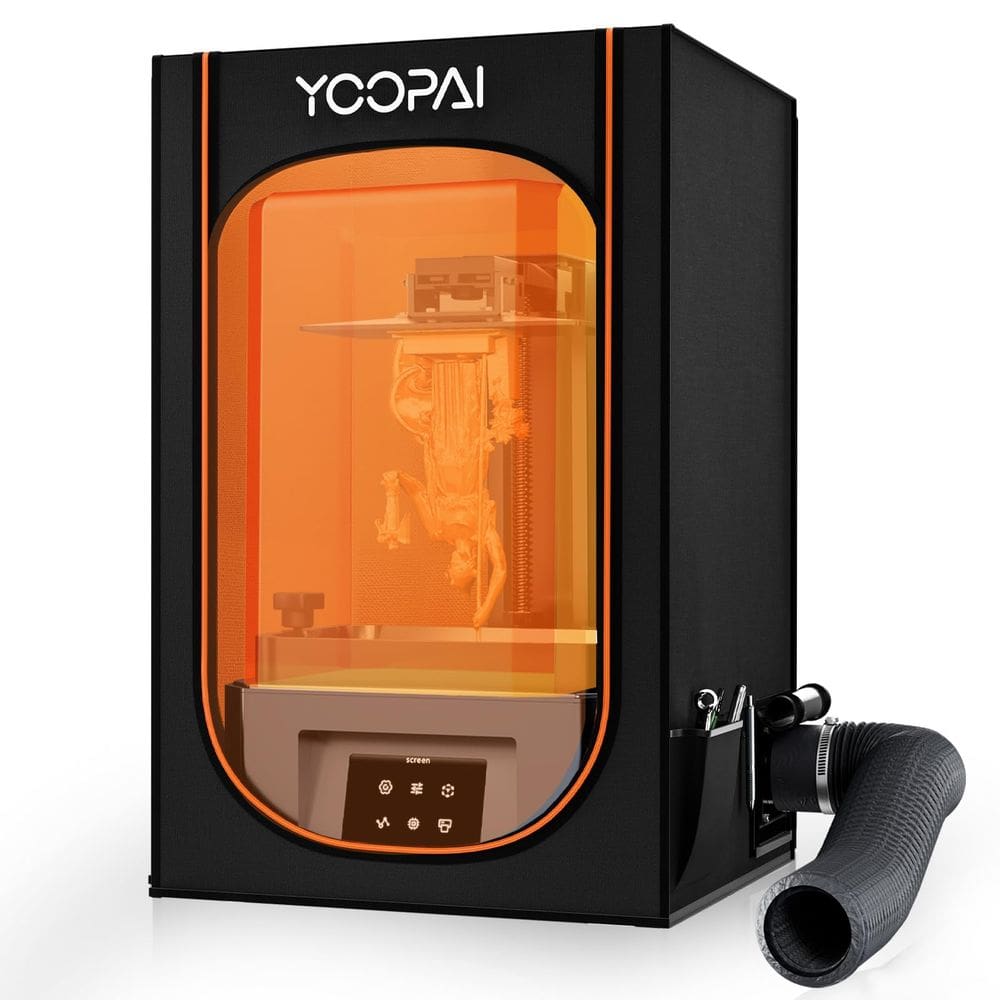 Ventilação do gabinete da impressora 3D de resina com filtro de carbono YOOPAI