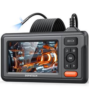 Cabo de endoscópio HD de lente dupla Borescope DEPSTECH DS320 de 16,5 pés