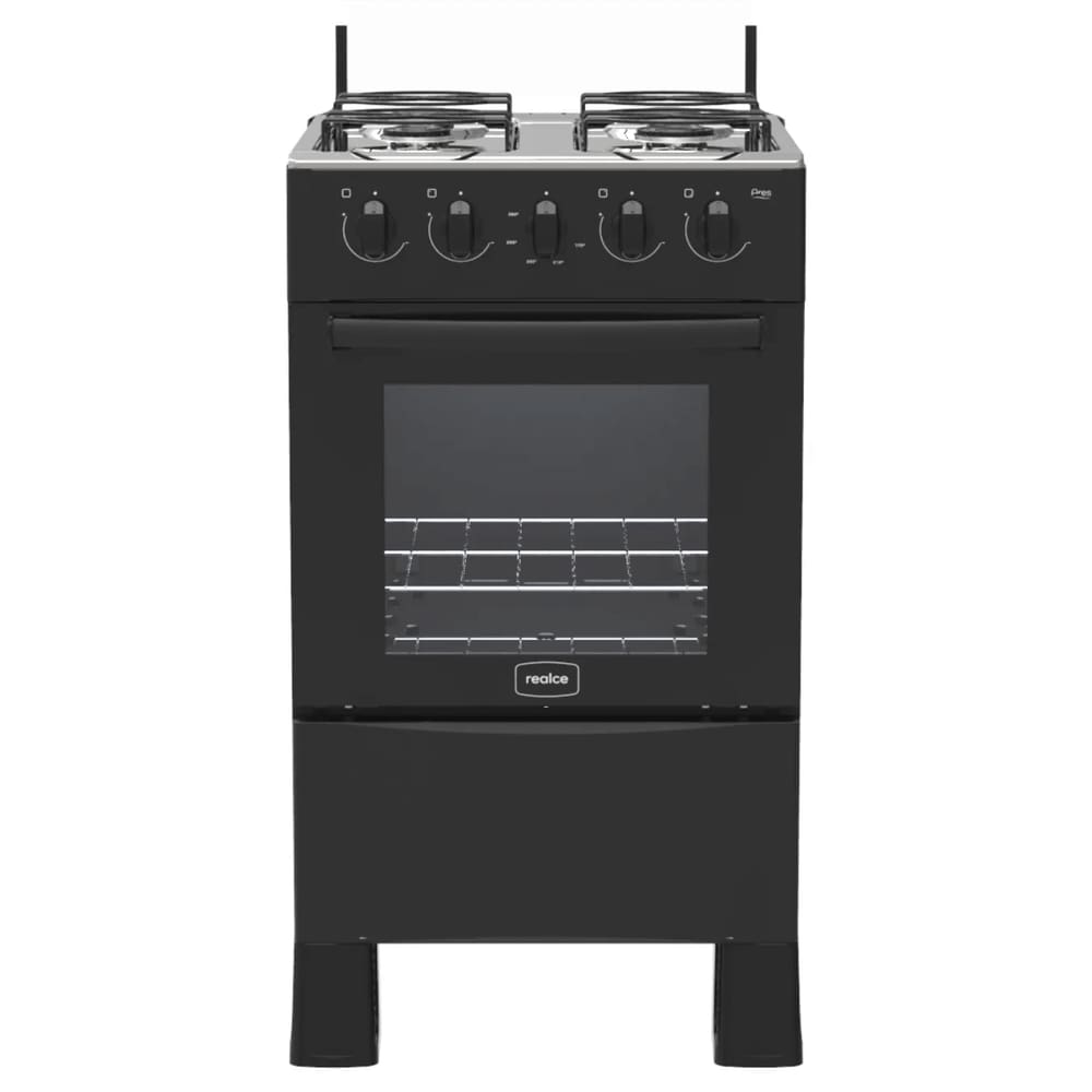 Fogão Ares 4 Bocas Manual Forno 50L Realce Cor Preto