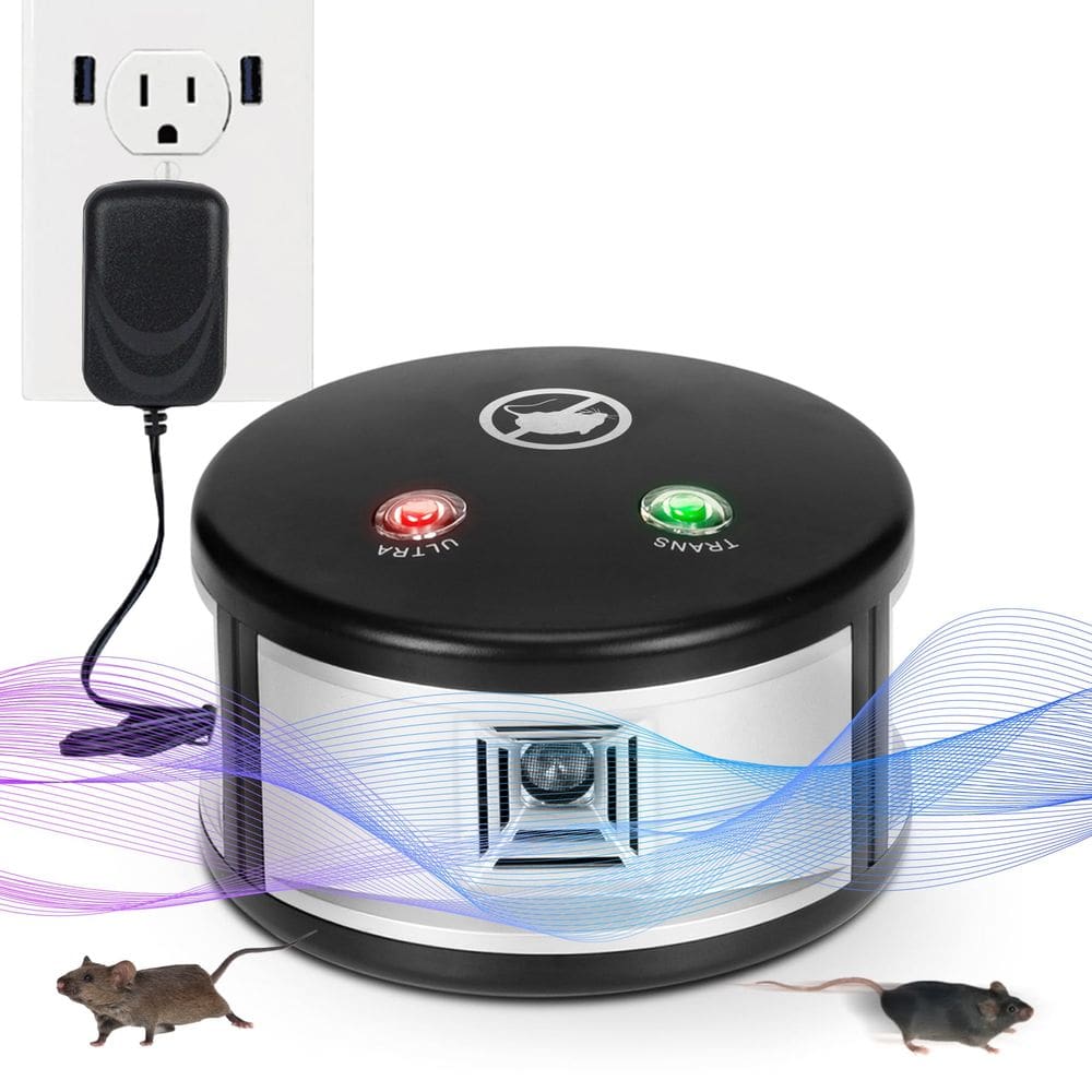 Repelente ultrassônico de mouse CritterTec 360° Squirrel Repeller