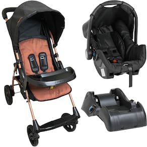 Carrinho de Bebe Bebe Conforto Base Galzerano Romano Terracota