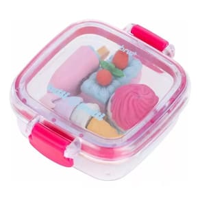 Pote Mini Borrachas Fantasia Tutti-Frutti Candy Brw Com 4 Un