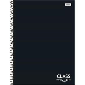 Caderno 20X1 Foroni Class Preto 320Fls Un 6648