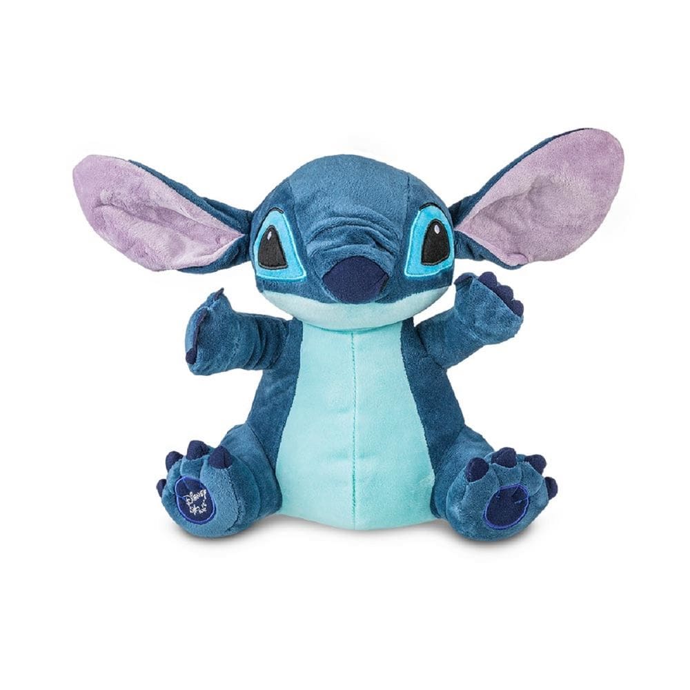 Pelúcia Stitch Clássico Frases do Personagem Luz 30cm Multikids BR2350