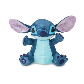 Brinquedo Pelúcia Stitch Clássico Antialérgica Luz Sons 30cm Multikids BR2350