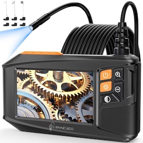 Câmera endoscópica Ennovor 1920P HD de 4,3 polegadas IP67 à prova d`água