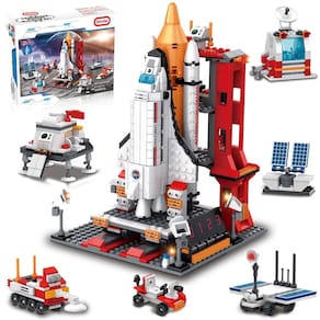 Bloco de construção Toy Sitodier Space Exploration Shuttle 1008 unidades