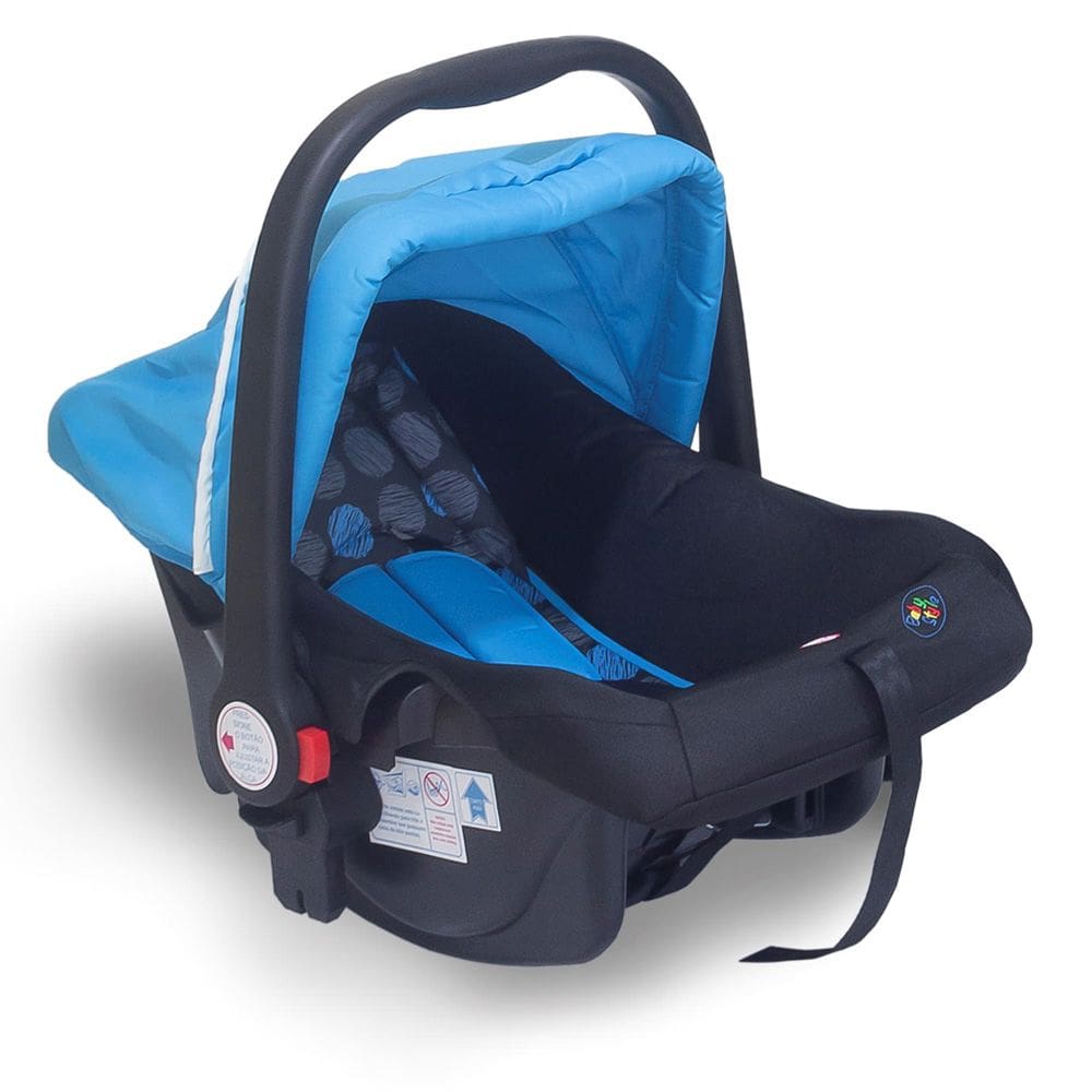 Cadeirinha Bebê Conforto Baby Style Azul Urban 0 a 13kg Cadeira para Auto Assento com Cinto de Segurança