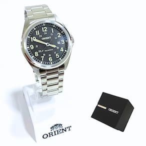 Relógio Orient Masculino Analógico Solartech Prateado MBSS1492 P2SX
