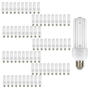 Lampada Fluorescente Kit 80 Uni 220v Iluminaçao 15w Branco Frio Energia Rua Casa Ambiente